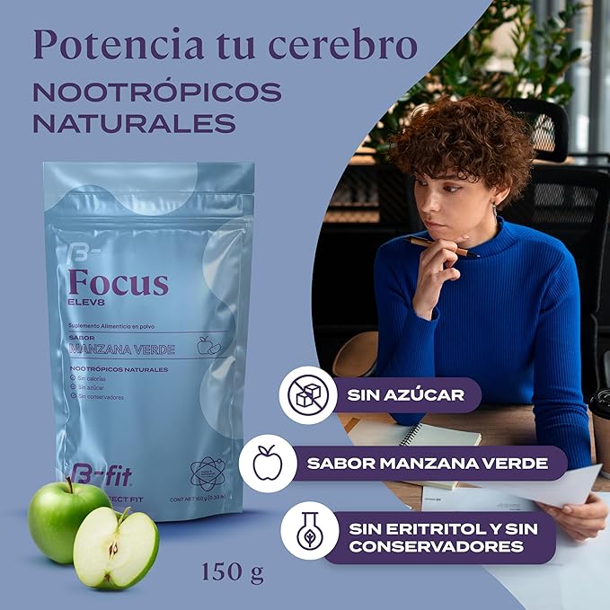 Nootrópicos B-FIT | Desbloquea tu potencial mental y enfoque